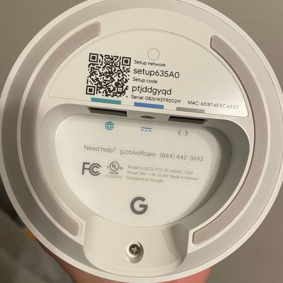 Google Home WiFi Router Like New - Picture 3 of 8